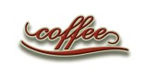 Elegant Coffee Serif with Drop Shadow