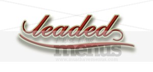 Leaded Serif With Drop Shadow