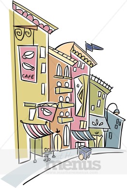 French Cafe Clipart