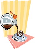 Coffee Pour Clipart