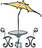 Cafe Table Clipart