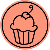 Cupcake Logo Clipart