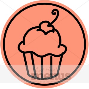 Cupcake Logo Clipart