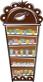 Coffee Counter Clipart