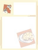 Breakfast Croissant Border