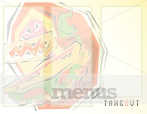 Fiesta Tomato  Trifold Outside