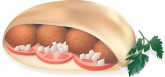 Falafel Clipart