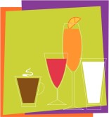 Bar Drinks Clip Art