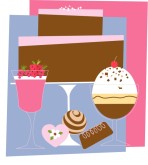 Fancy Dessert Clipart