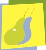 Green Pear Icon