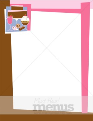 Cake Shop Border