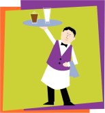 Waiter Clipart