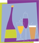Alcoholic Drinks Clipart