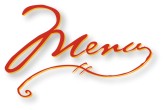 Handwritten Menu Script