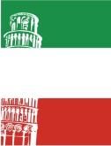 Italian Flag Leaning Tower