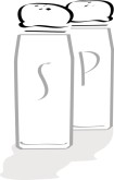 Salt Shakers Clip Art