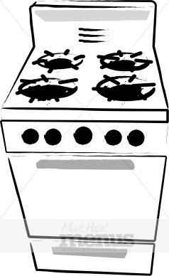 Gas Stove Clipart