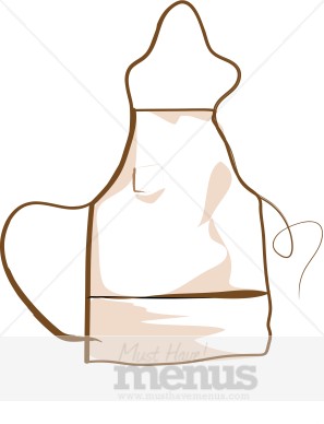 Kitchen Apron Clipart