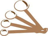 Measuring Spoons Clipart