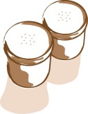 Salt Shakers Clipart