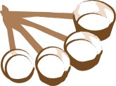 Measuring Cups Clipart