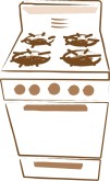 Stove Clip Art