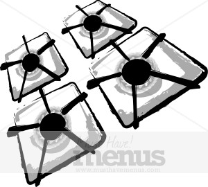 Gas Stove Clipart