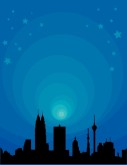 Moonrise in the City
