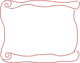 Landscape Red Line Scroll