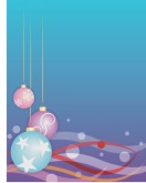 Blue Background with Bulbs