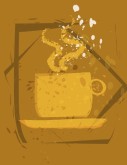 Fresh from the Coffee Bar Background