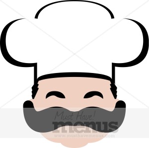 Smiling Chef Clipart