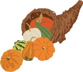 Thanksgiving Cornucopia Clipart