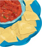 Chips and Salsa Clip Art