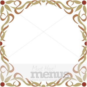 Square Leaf Arabesque