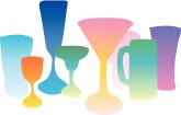 Frosted Mugs Clipart