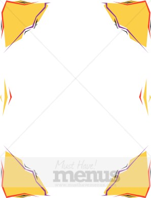 Four Fiesta Yellow Corners