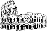 Roman Coliseum Clipart