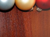 Woodgrain Holiday Ornament Top