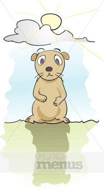 Groundhog Day Clipart