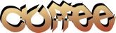 Graffiti Browns Coffee Word Art
