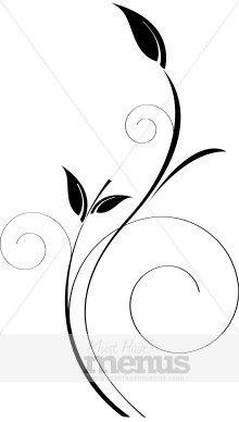 Spiral Flower Leaves