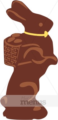 Chocolate Bunny Clipart
