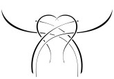 Heart With Curved Accents