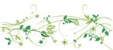 Cool Tangle of Greens Flourish