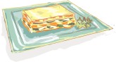 Lasagna Clipart