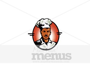 Handsome Chef Clipart