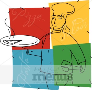 Abstract Pizza Clipart