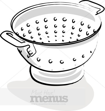 Colander Clipart