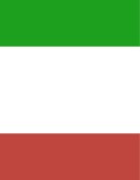 Green, Red and White Background